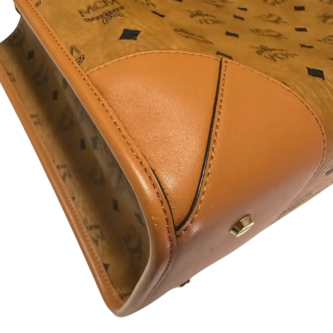 MCM Shopper München Large mit Pouch / sehr gut MCM