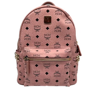 MCM Stark Side Studs rugzak small (PM) Visetos Soft Pink