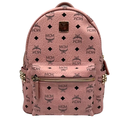 MCM Stark Side Studs Rucksack Small (PM)  Visetos Soft Pink / sehr gut MCM