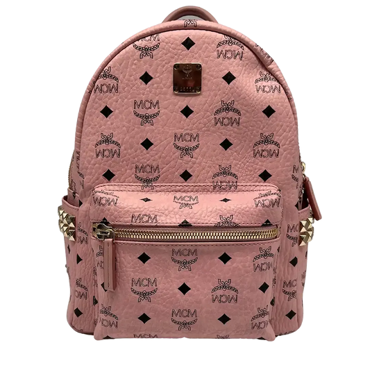 MCM Stark Side Studs Rucksack Small (PM)  Visetos Soft Pink / sehr gut MCM