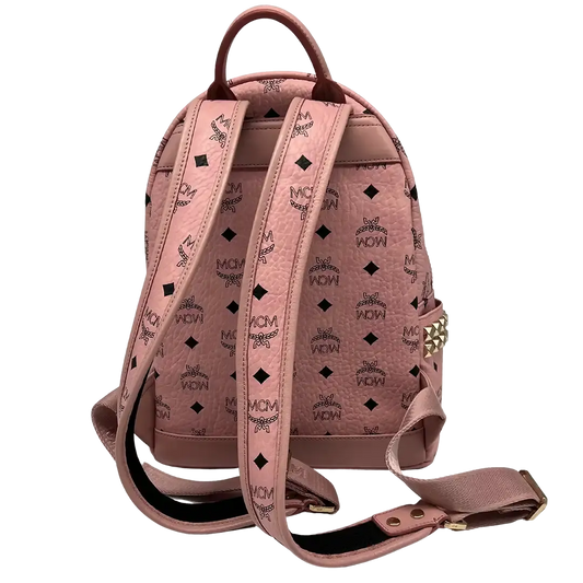 MCM Stark Side Studs Rucksack Small (PM)  Visetos Soft Pink / sehr gut MCM
