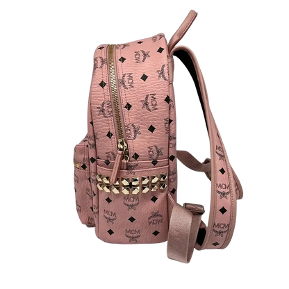 MCM Stark Side Studs Rucksack Small (PM)  Visetos Soft Pink / sehr gut MCM