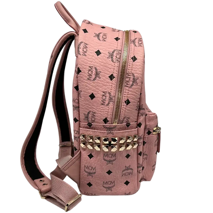 MCM Stark Side Studs Rucksack Small (PM)  Visetos Soft Pink / sehr gut MCM