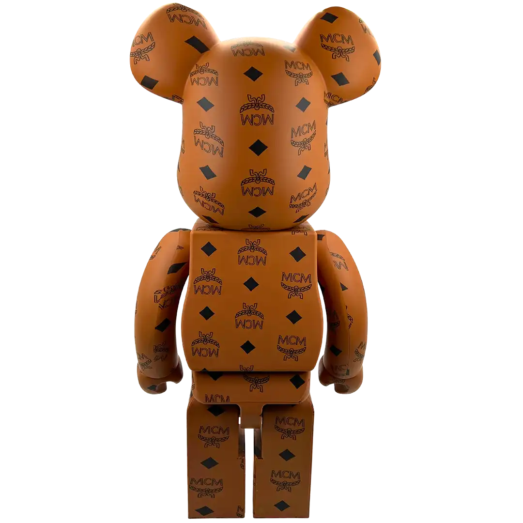 MCM X BE@RBRICK Bearbrick 1000% Cognac Fullset / neuwertig MCM