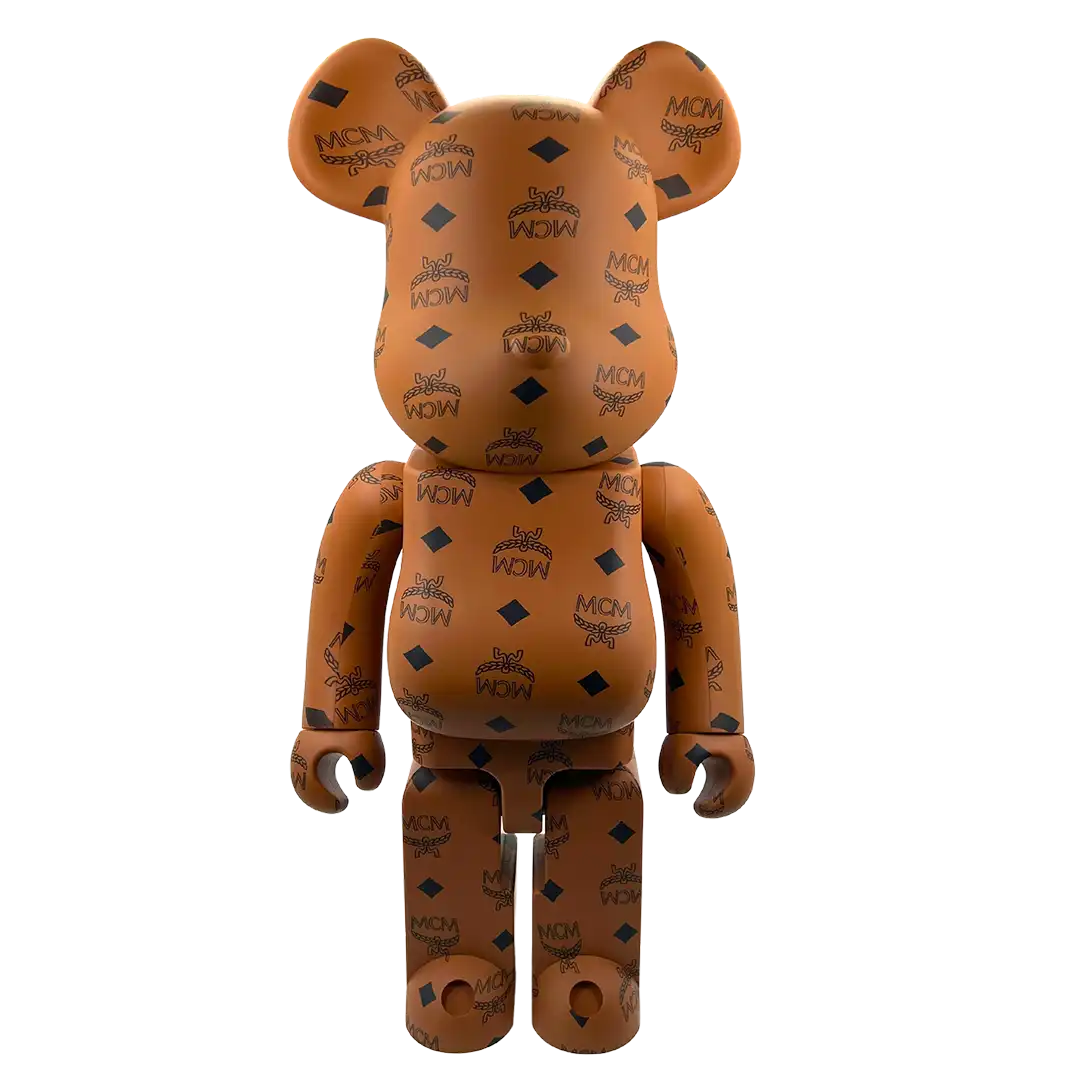MCM X BE@RBRICK Bearbrick 1000% Cognac Fullset / neuwertig MCM