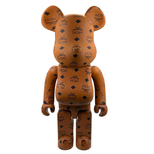 MCM X BE@RBRICK Bearbrick 1000% Cognac