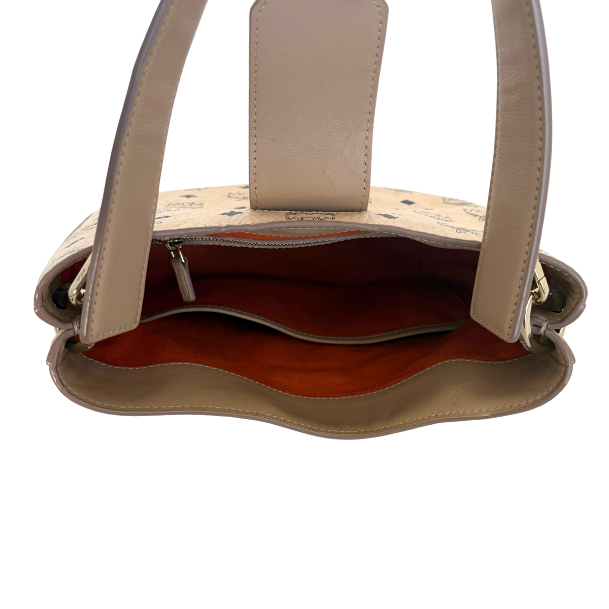 MCM Visetos Hobo Bag Beige / neuwertig Valentino