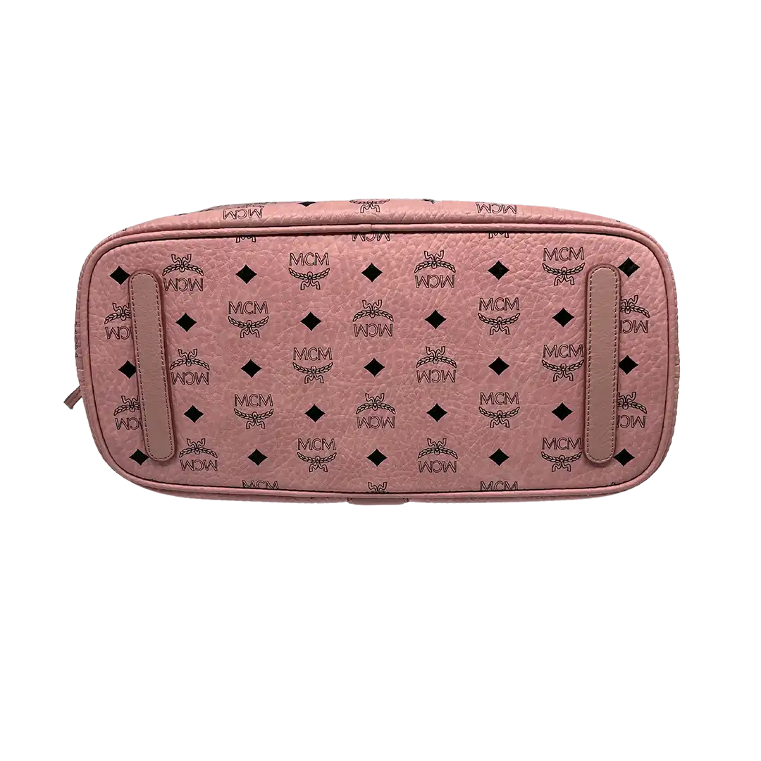MCM Reversible Liz Shopper Medium in Visetos soft pink / wie neu MCM