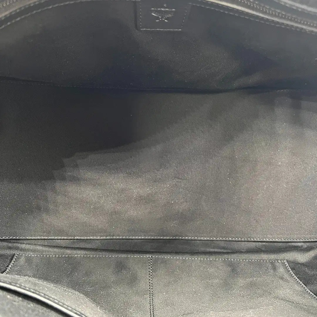 MCM Ottomar Weekender Visetos Canvas schwarz 45.5 / sehr gut MCM