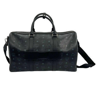 MCM Ottomar Weekender Visetos Canvas schwarz 45.5 / sehr gut MCM