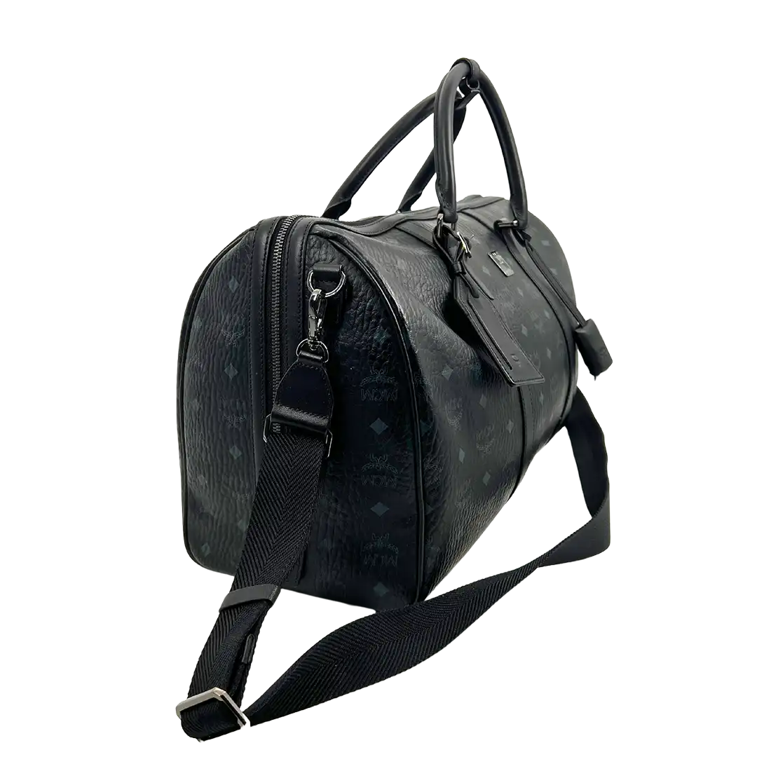 MCM Ottomar Weekender Visetos Canvas schwarz 45.5 / sehr gut MCM