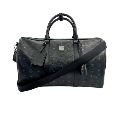 MCM Ottomar Weekender Visetos Canvas schwarz 45.5 / sehr gut MCM