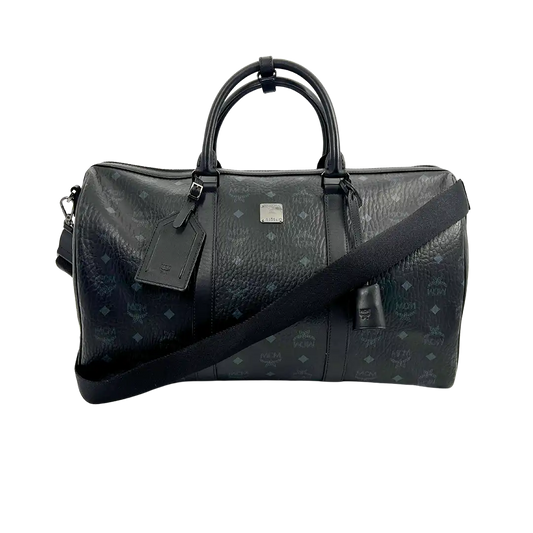 MCM Ottomar Weekender Visetos Canvas schwarz 45.5 / sehr gut MCM