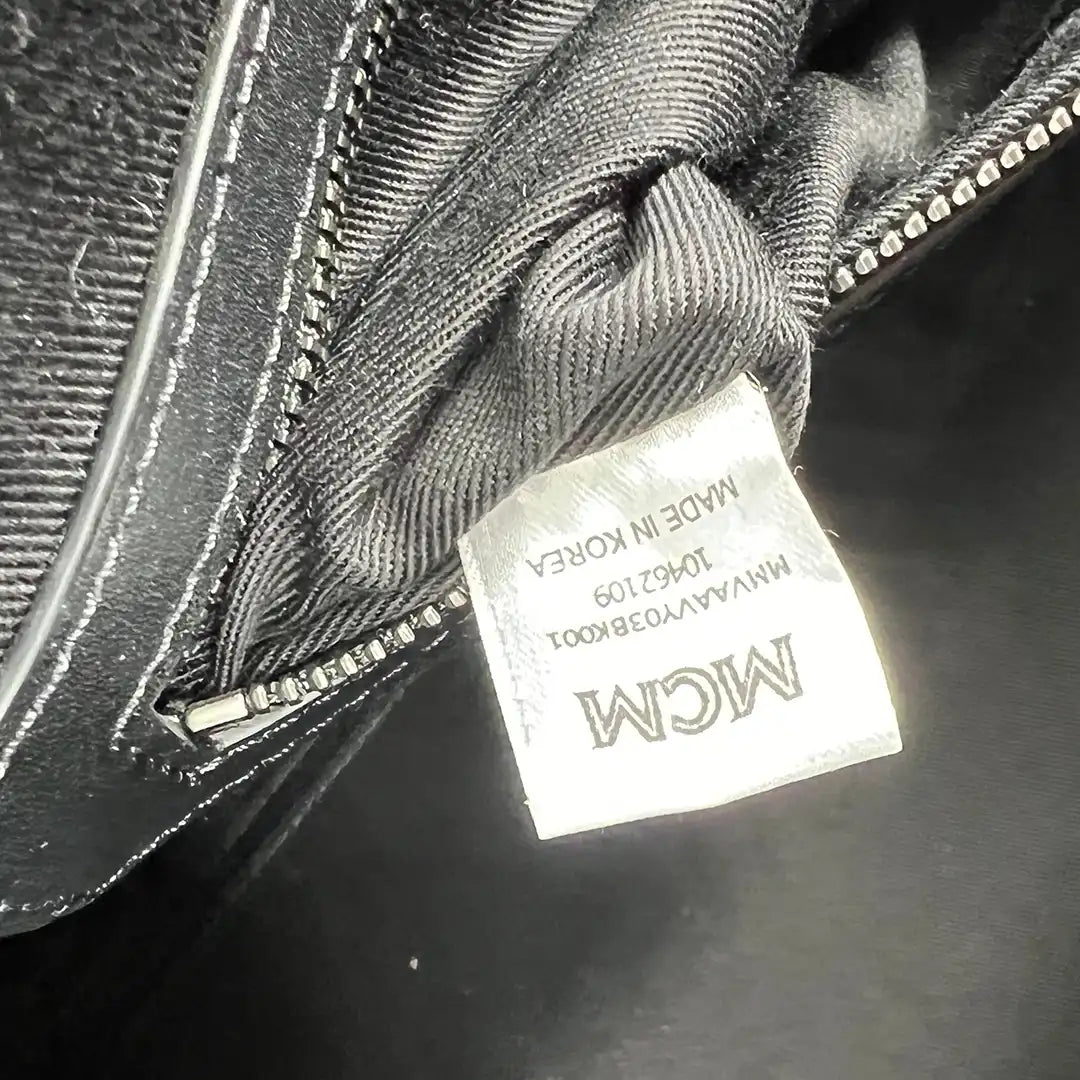MCM Ottomar Weekender Visetos Canvas schwarz 45.5 / sehr gut MCM