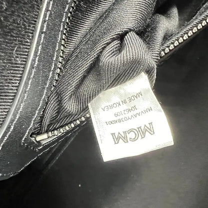 MCM Ottomar Weekender Visetos Canvas schwarz 45.5 / sehr gut MCM