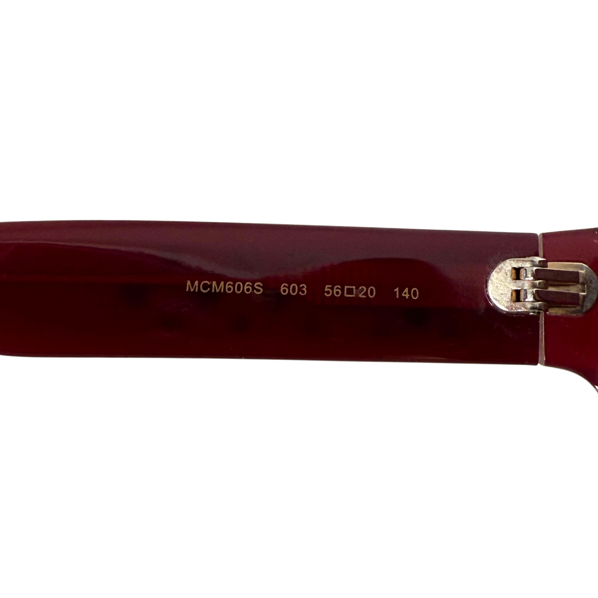 MCM Sonnenbrille MCM606S Bordeauxrot / neuwertig MCM