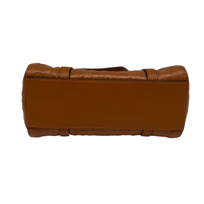 MCM Toni Monogram Shopper Mini cognac / sehr gut MCM