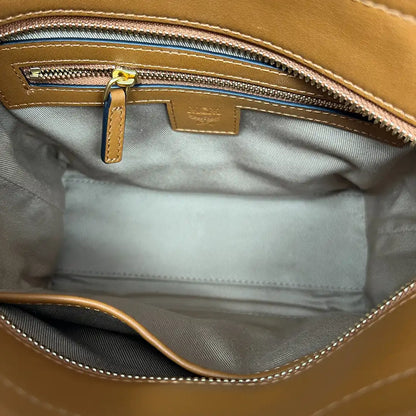 MCM Toni Monogram Shopper Mini cognac / sehr gut MCM