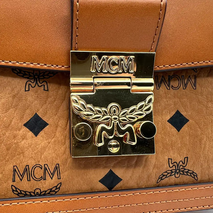 MCM Schultertasche Tracy Medium Visetos / neu MCM