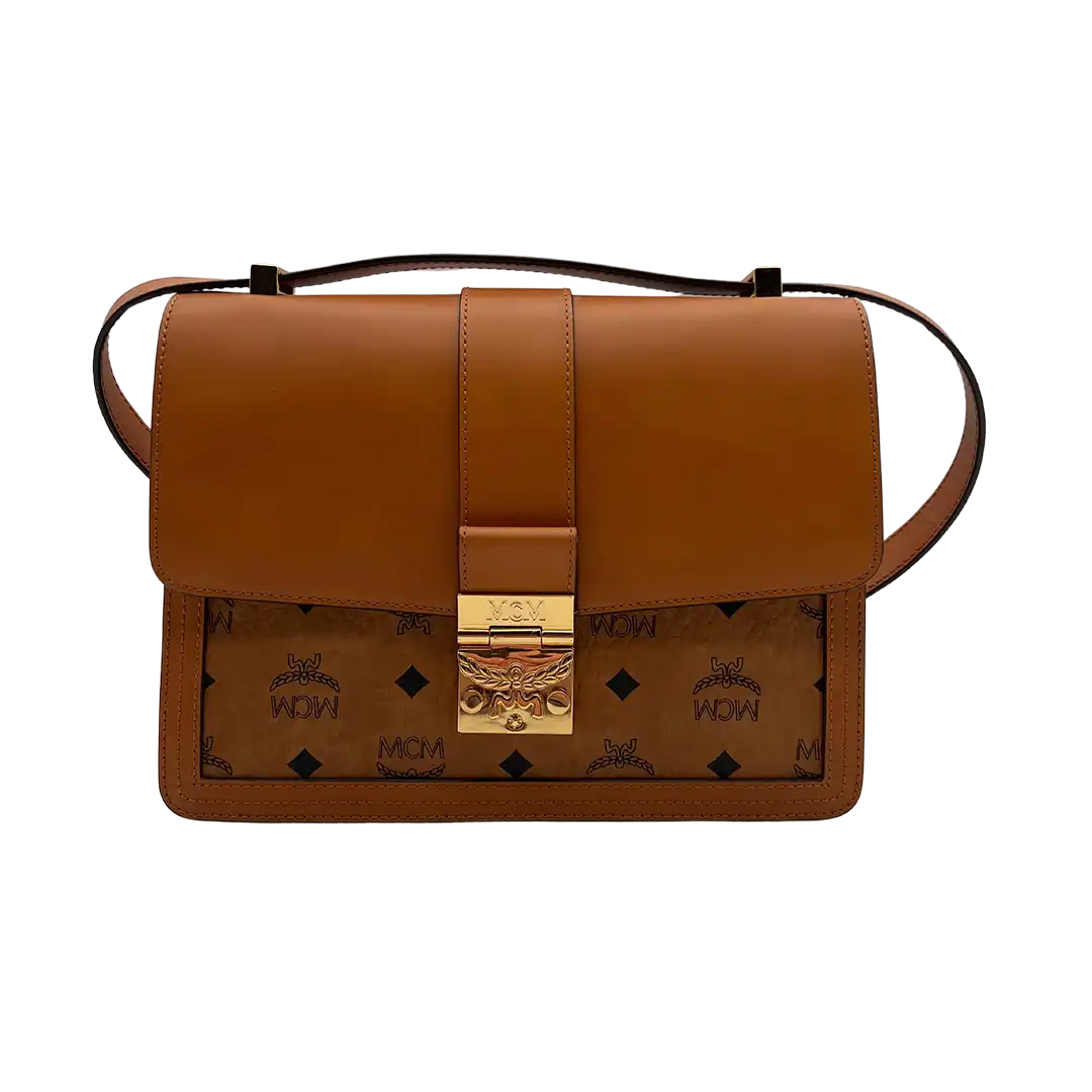 MCM Schultertasche Tracy Medium Visetos / neu MCM