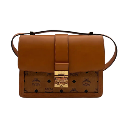 MCM Schultertasche Tracy Medium Visetos / neu MCM