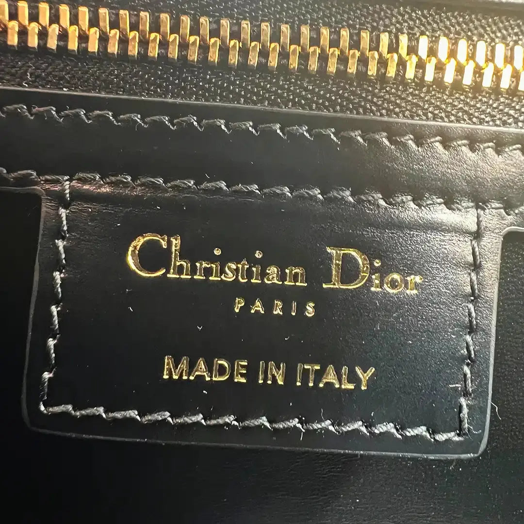 MITTELGROSSE DIOR CARO TASCHE schwarz Leder Echtheitscheck
