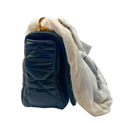 MITTELGROSSE DIOR CARO TASCHE schwarz Leder Echtheitscheck