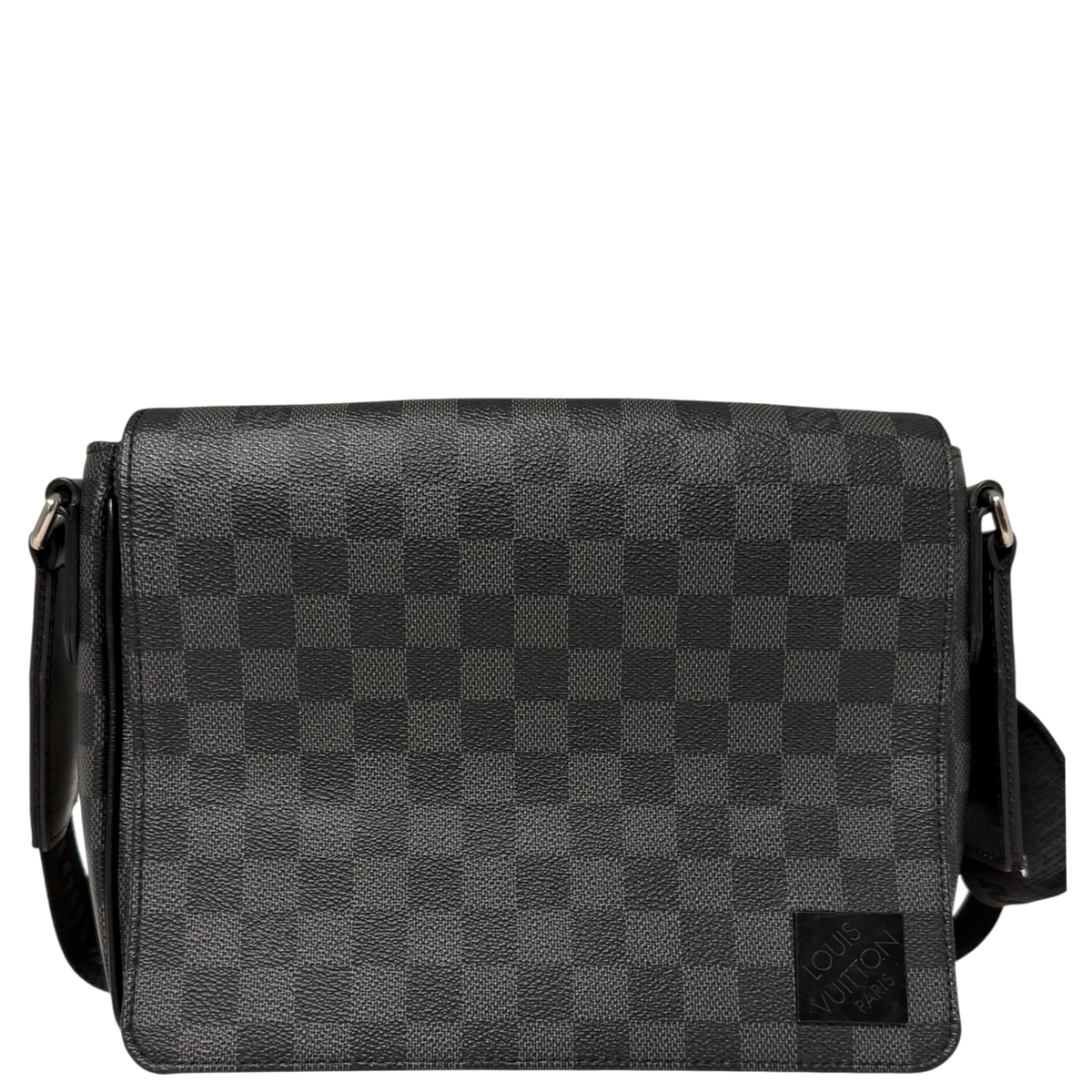 Louis Vuitton District PM Messenger Tasche Grau N42710, sehr gut