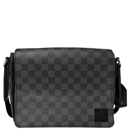 Louis Vuitton District PM Messenger Tasche Grau N42710, sehr gut