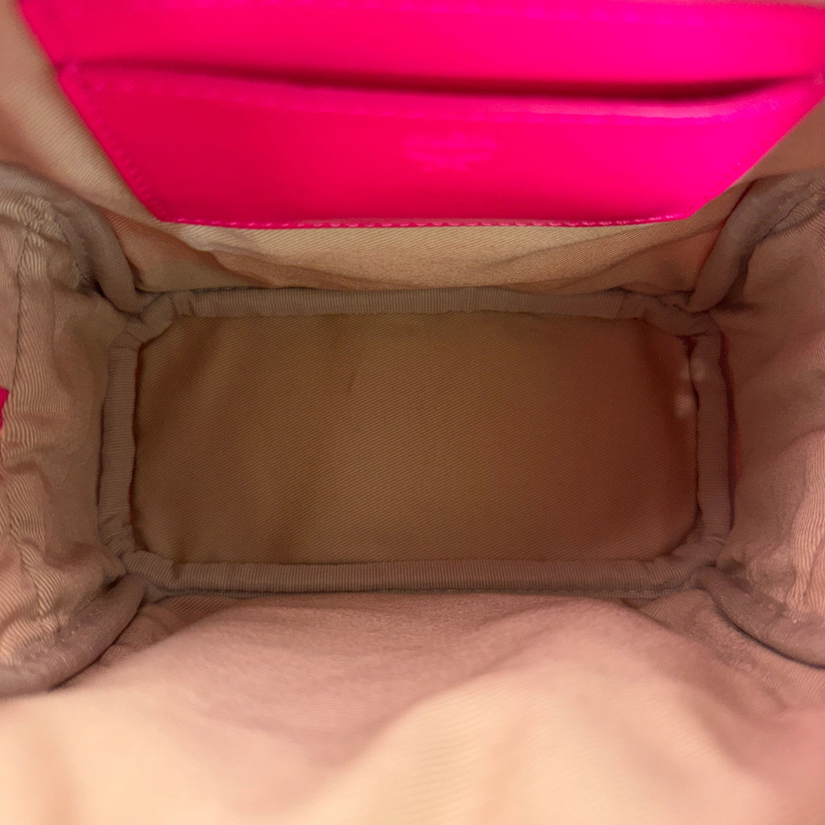MCM Mini Stark Rucksack Neonpink / neuwertig MCM