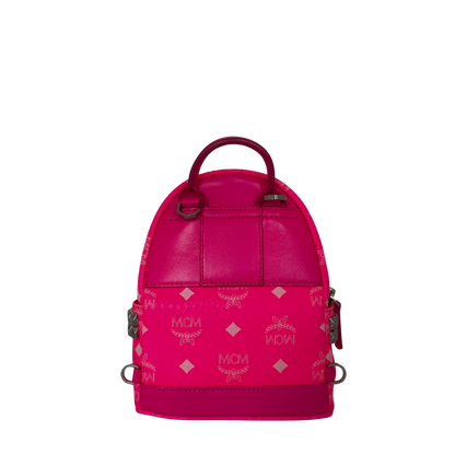 MCM Mini Stark Rucksack Neonpink / neuwertig MCM