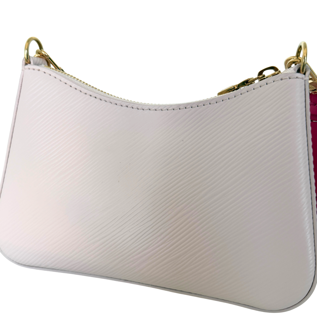 Louis Vuitton x Takashi Murakami Marellini Epi Leer Roze
