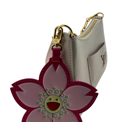 Louis Vuitton x Takashi Murakami Marellini Epi Leer Roze