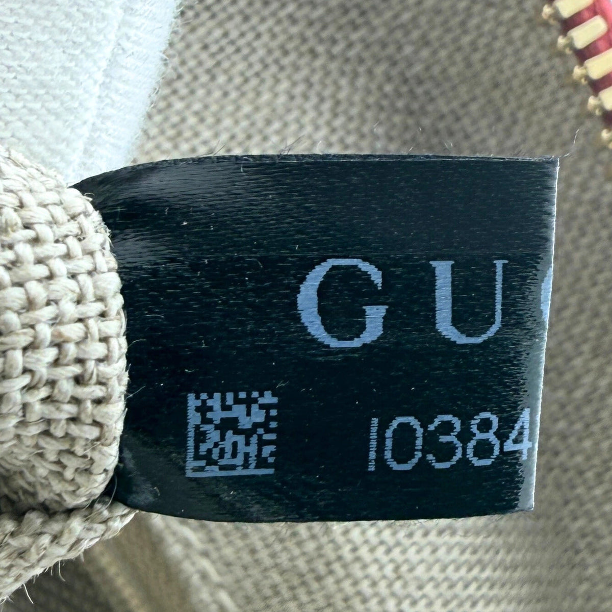 Gucci Mittelgroße Microguccissima Dome Handtasche Rot / sehr gut Gucci