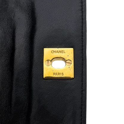 Chanel Mini Single Flap Bag Schwarz / gut Chanel