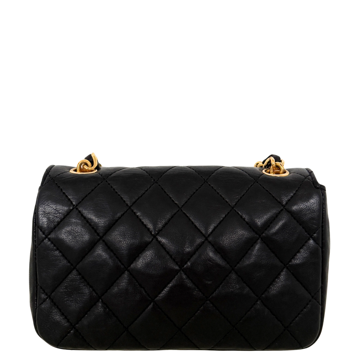 Chanel Mini Single Flap Bag Schwarz / gut Chanel