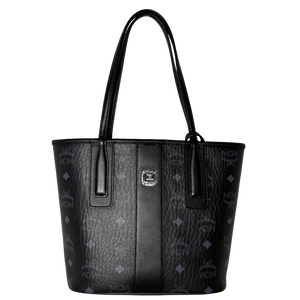MCM Liz Reversible Shopper Mini Black / as new