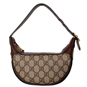 Gucci Kleine Ophidia Schoudertas Bruin
