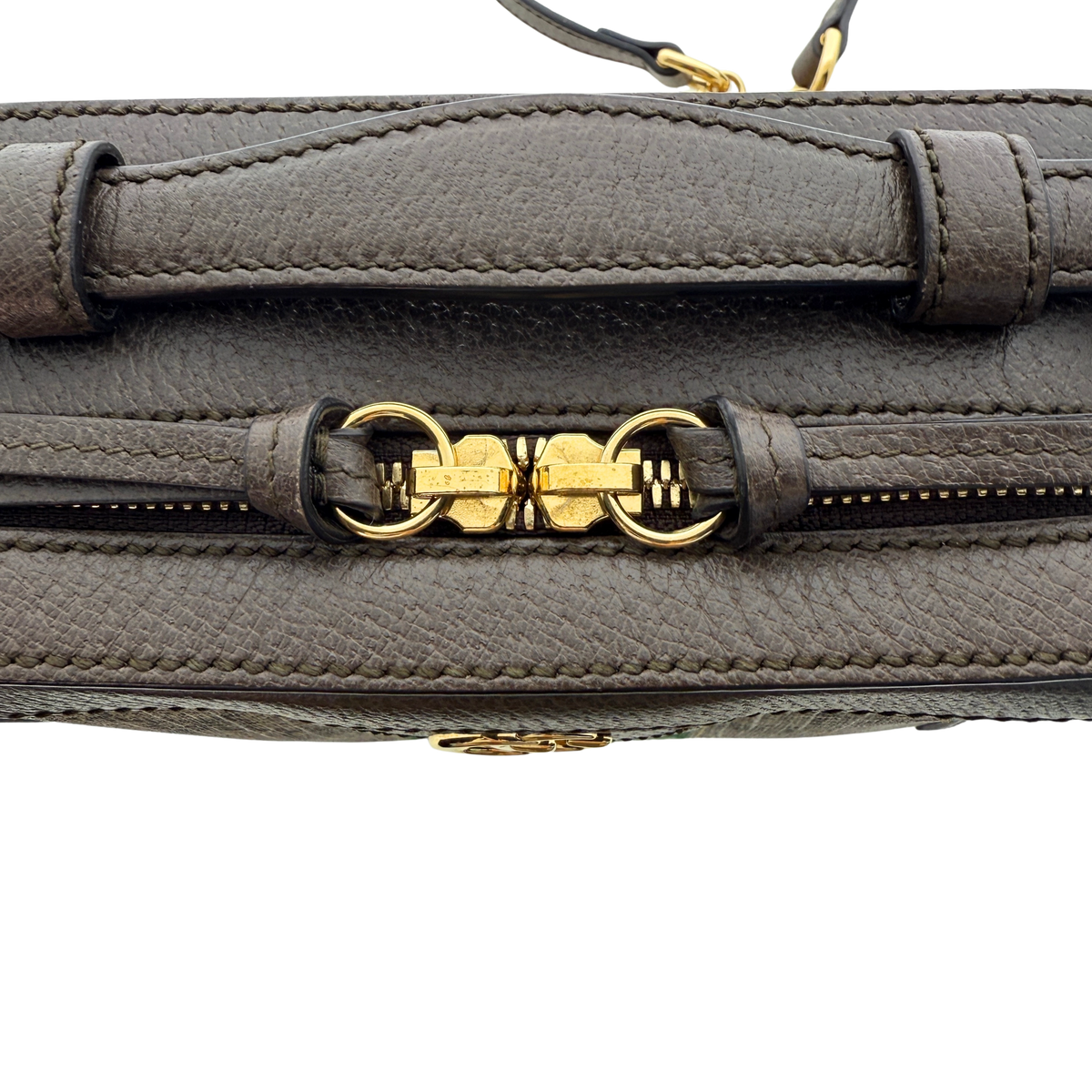 Gucci Ophidia GG Mini Schultertasche Braun / sehr gut Gucci