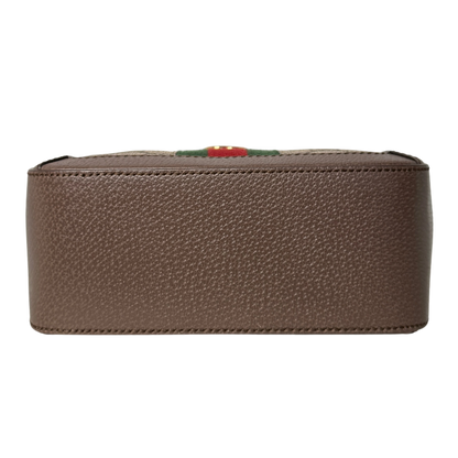 Gucci Ophidia GG Mini Schultertasche Braun / sehr gut Gucci