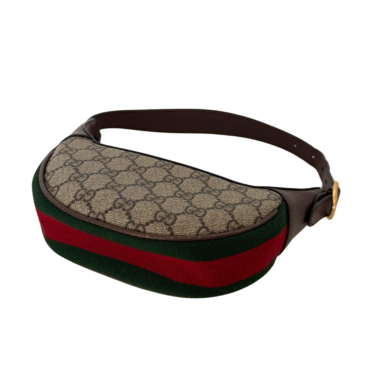 Gucci Kleine Ophidia Schultertasche Braun Fullset / neuwertig Gucci