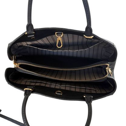 Louis Vuitton Montaigne BB Monogram Empreinte Schwarz / sehr gut Louis Vuitton