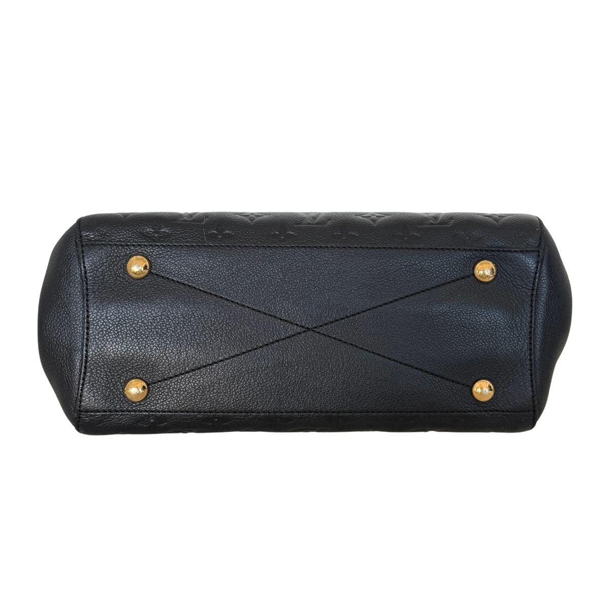 Louis Vuitton Montaigne BB Monogram Empreinte Schwarz / sehr gut Louis Vuitton