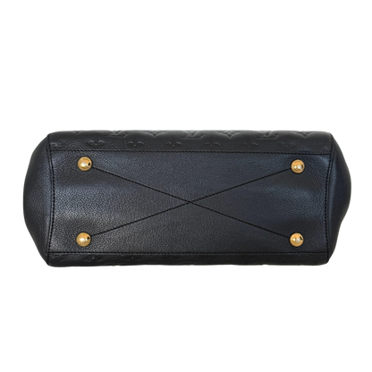 Louis Vuitton Montaigne BB Monogram Empreinte Schwarz / sehr gut Louis Vuitton
