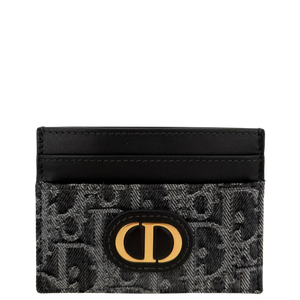 Dior 30 Montaigne Freesia Kaartenhouder Donkerblauw