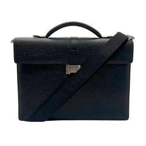 Montblanc 4810 Westside Leren Aktetas Zwart