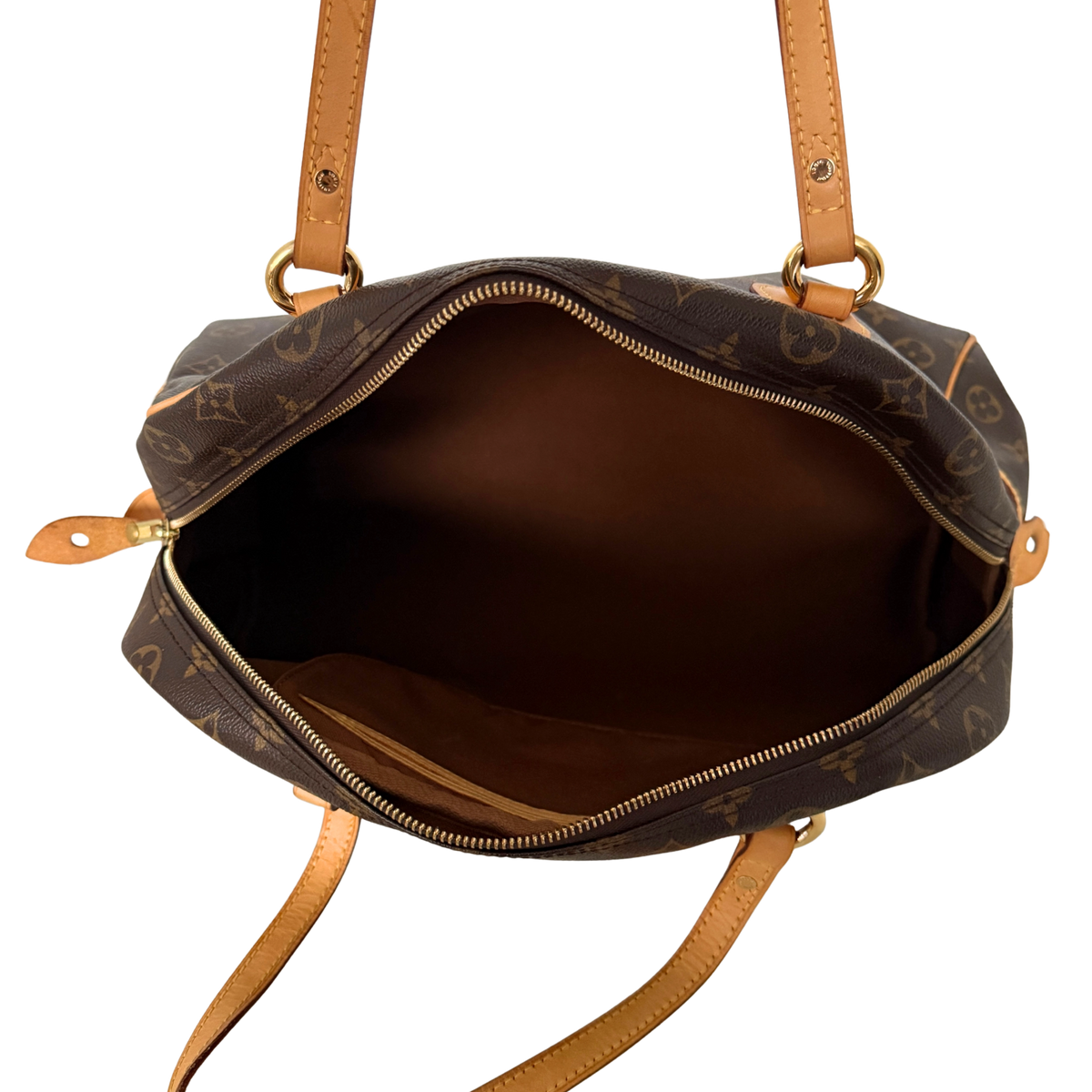 Louis Vuitton Montorgueil GM Schultertasche M95566 Braun / gut Louis Vuitton
