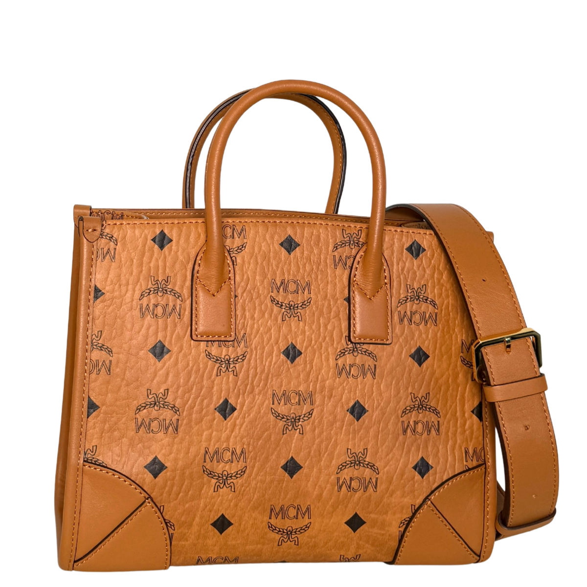 MCM München VI Tote Bag Cognac / neuwertig MCM