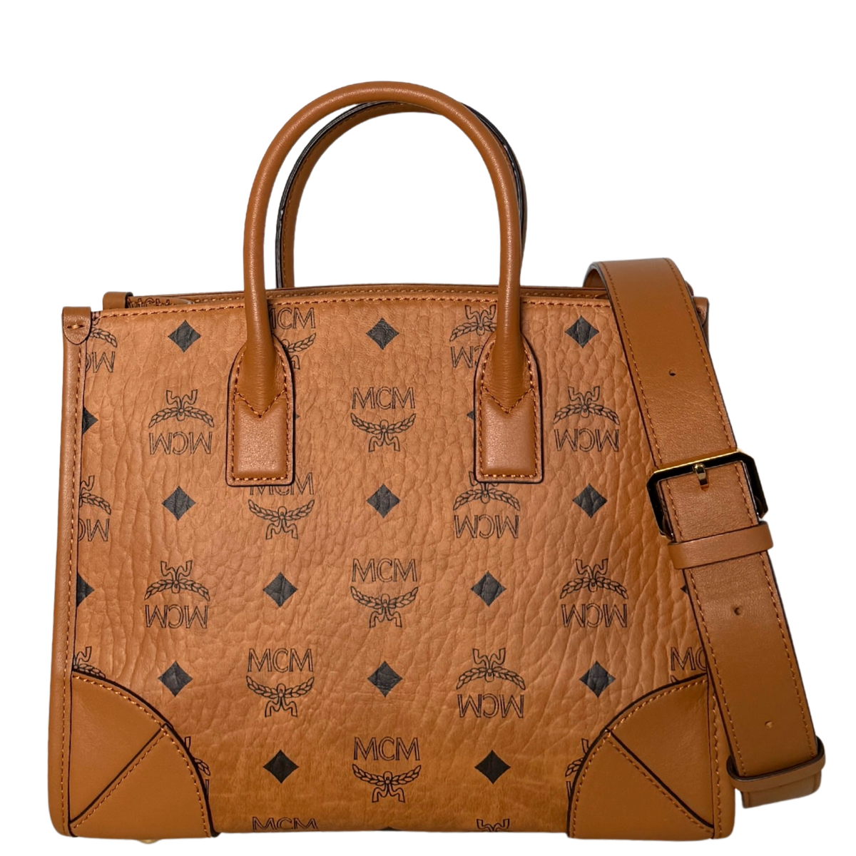 MCM München VI Tote Bag Cognac / neuwertig MCM