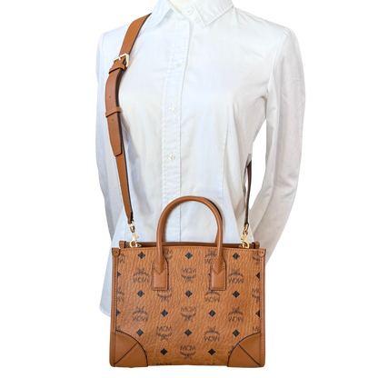 MCM München VI Tote Bag Cognac / neuwertig MCM